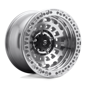 Fuel 1PC D102 ZEPHYR BEADLOCK 17X9 -15 GLOSS MACHINED D10217908445