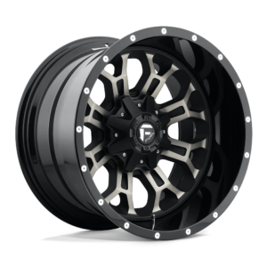 Fuel 2PC D268 CRUSH 22X12 -44 MATTE BLACK DOUBLE DARK TINT D26822209847