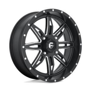 Fuel UTV D567 LETHAL 20X7 13 MATTE BLACK MILLED D5672070A644