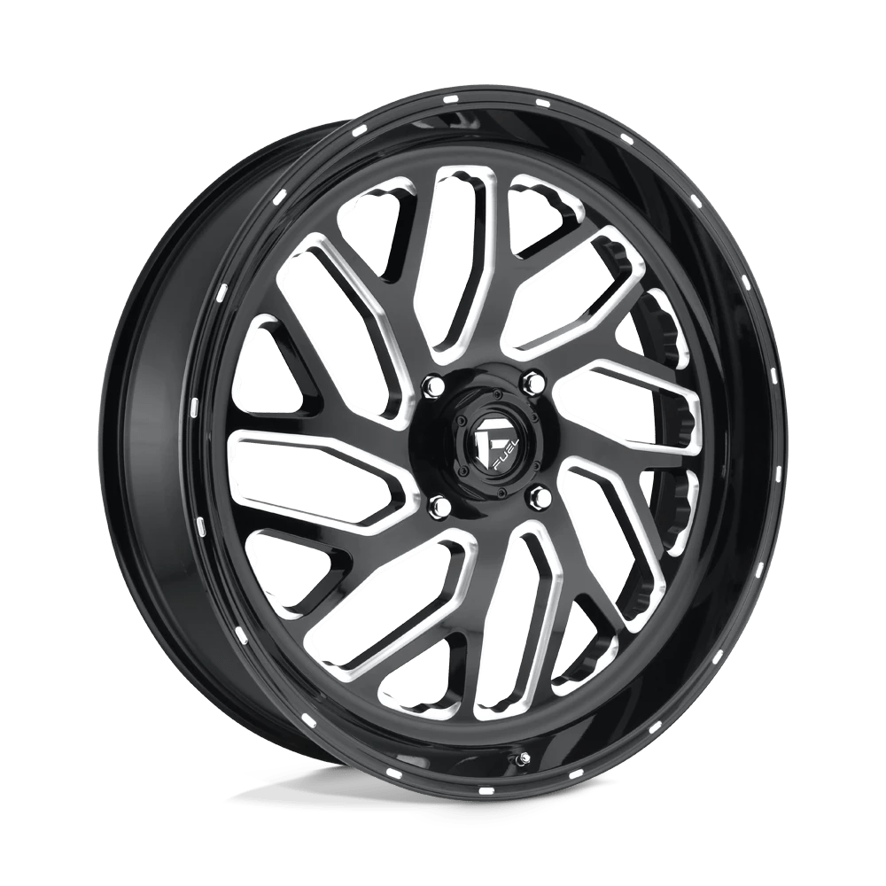 Fuel UTV D581 TRITON 24X7 13 GLOSS BLACK MILLED D5812470A644
