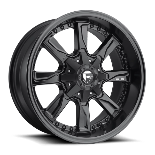 Fuel 1PC D604 HYDRO 18X9 1 MATTE BLACK D60418908250