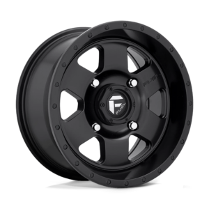 Fuel UTV D618 PODIUM 15X7 13 MATTE BLACK D6181570A644