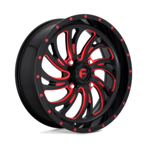 Fuel UTV D642 KOMPRESSOR 20X7 13 GLOSS BLACK RED TINTED CLEAR D6422070A544
