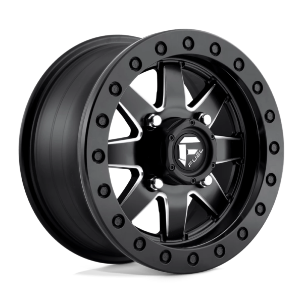 Fuel UTV D938 MAVERICK BEADLOCK 15X7 13 MATTE BLACK MILLED D9381570A544