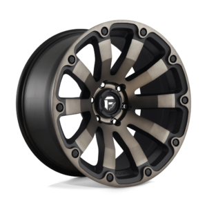 Fuel 1PC D636 DIESEL 20X9 20 MATTE BLACK DOUBLE DARK TINT D63620908957