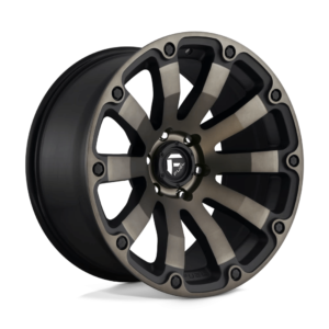 Fuel 1PC D636 DIESEL 20X10 -18 MATTE BLACK DOUBLE DARK TINT D63620008347