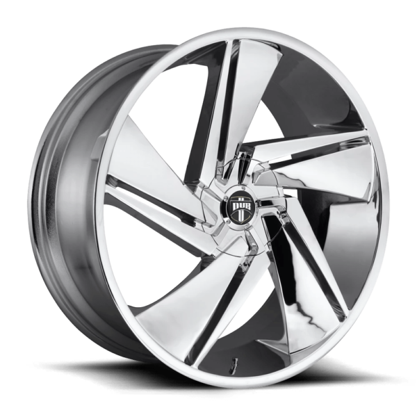 DUB 1PC S246 FADE 24X10 30 CHROME PLATED S246240097+30