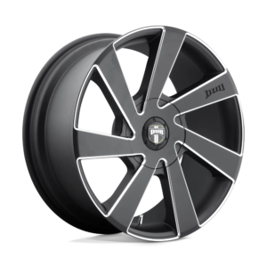 DUB 1PC S133 DIRECTA 20X8.5 35 MATTE BLACK MILLED S133208552+35