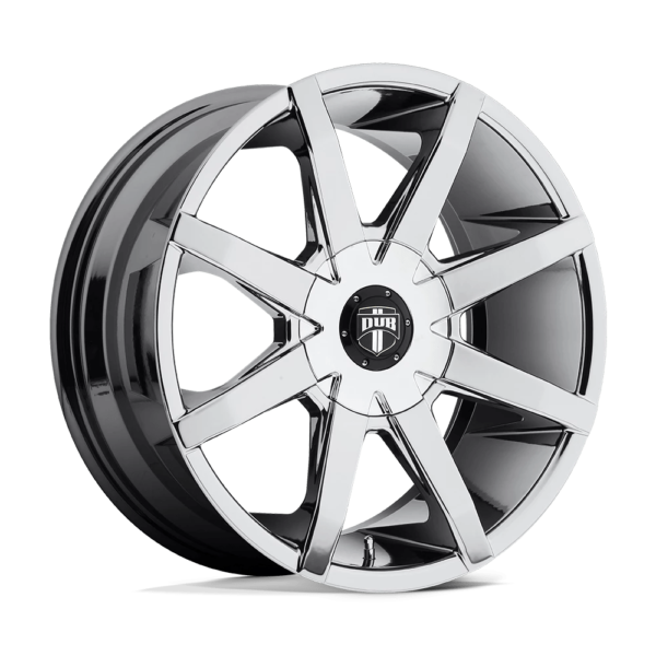DUB 1PC S111 PUSH 24X9.5 25 CHROME PLATED S111249500+25D