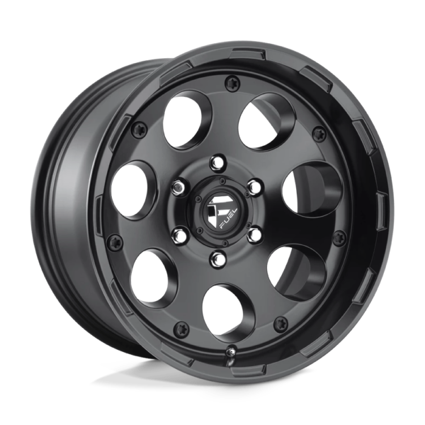 Fuel 1PC D608 ENDURO 17X9 -12 MATTE BLACK D60817908945