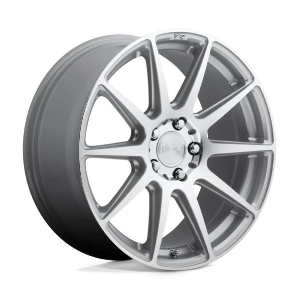 Niche 1PC M146 ESSEN 19X8.5 42 GLOSS SILVER MACHINED M146198543+42