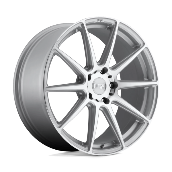 Niche 1PC M146 ESSEN 20X9 35 GLOSS SILVER MACHINED M146209021+35