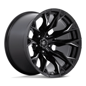 Fuel 1PC D803 FLAME 20X12 -44 GLOSS BLACK MILLED D8032020B447