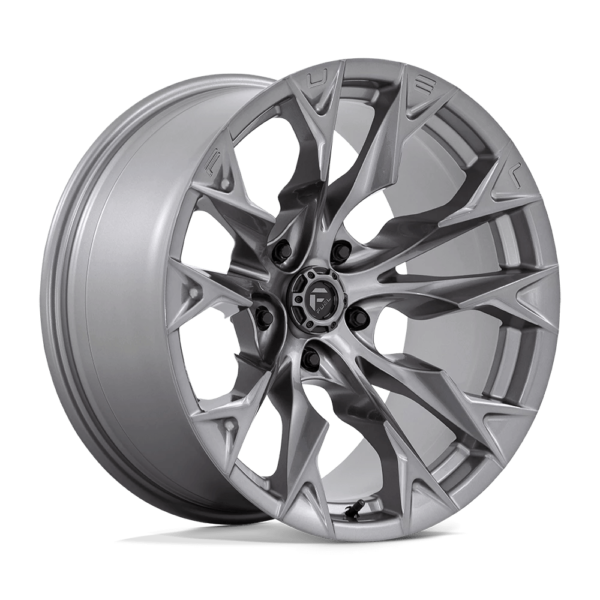 Fuel 1PC D806 FLAME 20X10 -18 PLATINUM D8062000B447