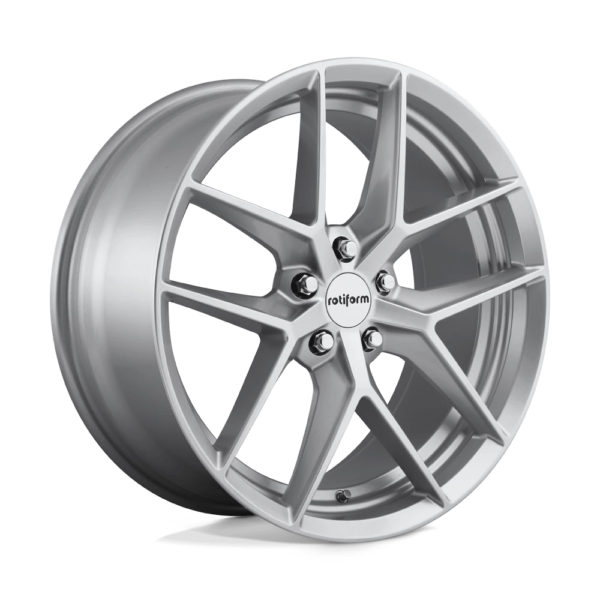 Rotiform 1PC R133 FLG 18X8.5 45 GLOSS SILVER R133188543+45