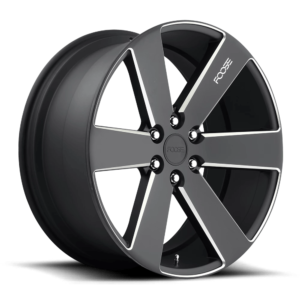 Foose 1PC F158 SWITCH 20X9.5 30 MATTE BLACK MILLED F158209577+30
