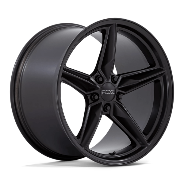 Foose 1PC F175 CF8 20X10 22 MATTE BLACK F175200013+22