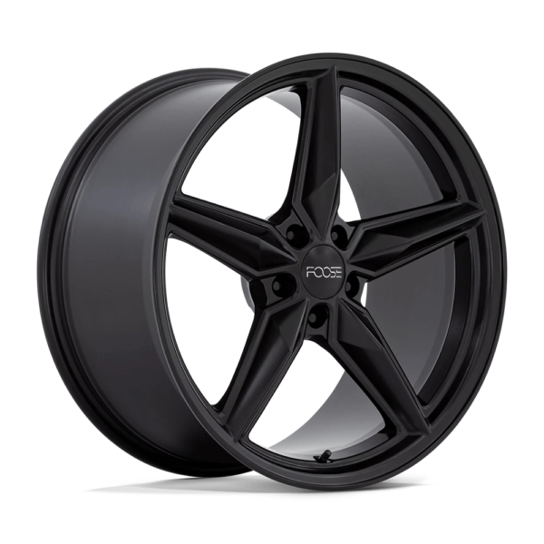 Foose 1PC F175 CF8 20X10 35 MATTE BLACK F175200066+35
