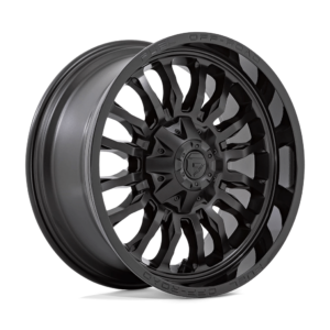Fuel 1PC D796 ARC 22X12 -44 MATTE BLACK WITH GLOSS BLACK LIP D79622202647