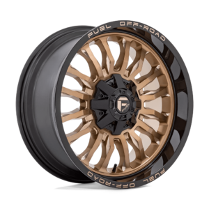 Fuel 1PC D797 ARC 22X12 -44 PLATINUM BRONZE WITH BLACK LIP D79722201747
