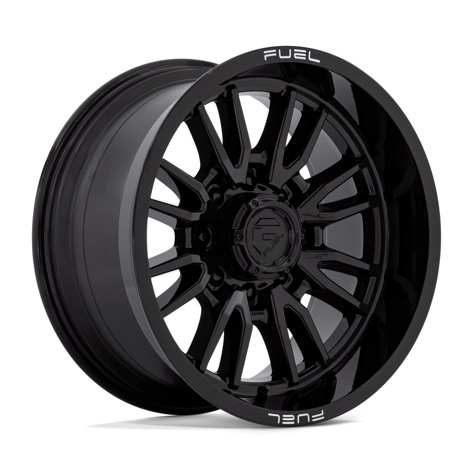 Fuel 1PC D760 CLASH 20X10 -18 GLOSS BLACK D76020001847