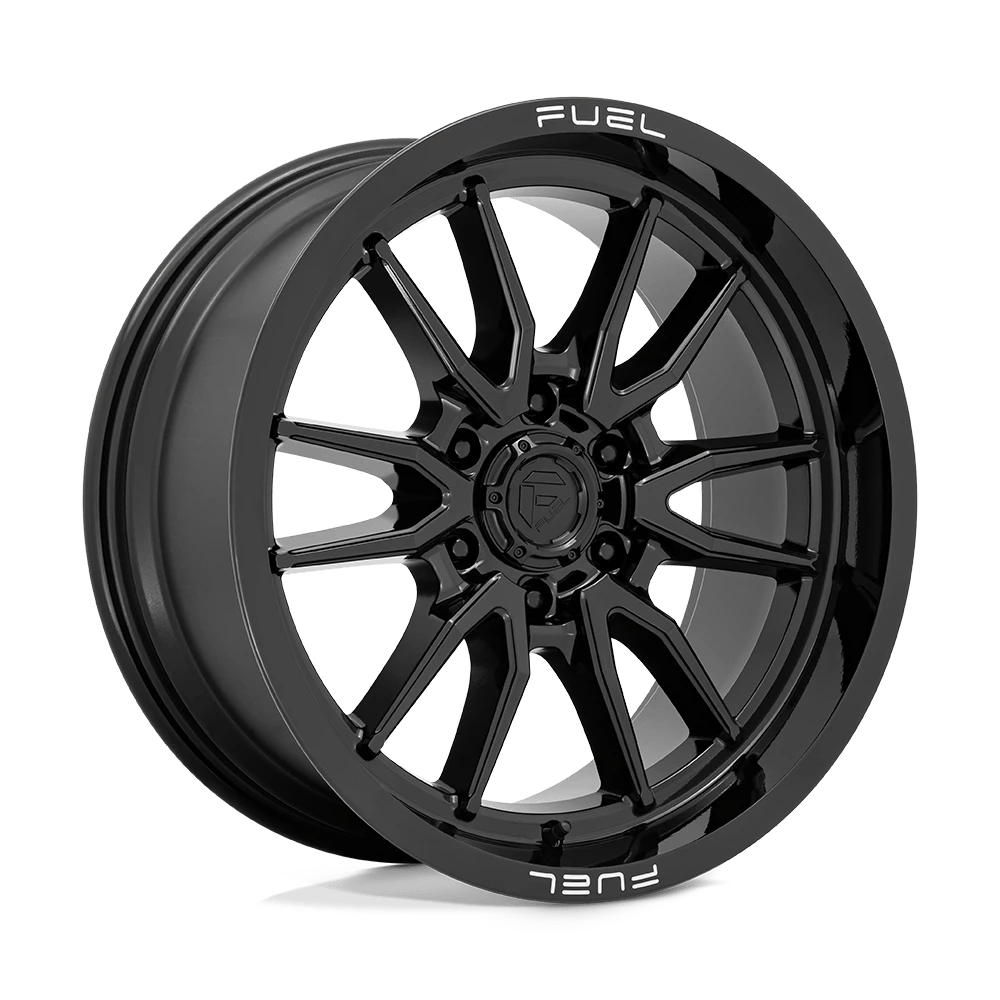 Fuel 1PC D760 CLASH 20X9 1 GLOSS BLACK D76020908950
