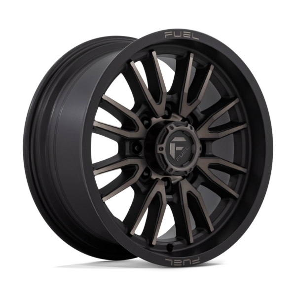 Fuel 1PC D762 CLASH 20X9 20 MATTE BLACK DOUBLE DARK TINT D76220901857