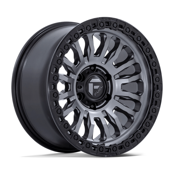 Fuel 1PC FC857 RINCON 17X9 -12 MATTE GUNMETAL WITH BLACK LIP FC857AB17906812N