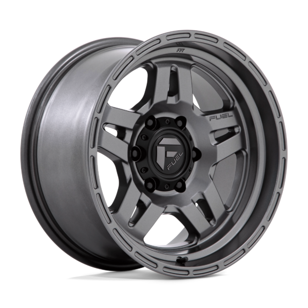 Fuel 1PC D801 OXIDE 18X9 -12 MATTE GUNMETAL D80118908445E