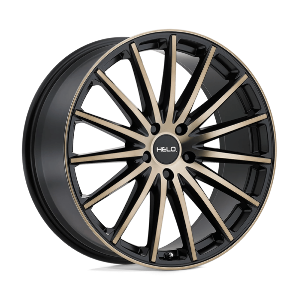 Helo HE894 17X7.5 40 SATIN BLACK DARK TINT HE89477552940