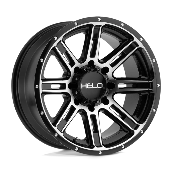 Helo HE900 20X9 0 GLOSS BLACK MACHINED HE90029088500