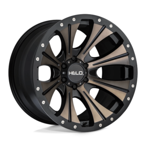 Helo HE901 18X9 0 SATIN BLACK DARK TINT HE90189050900