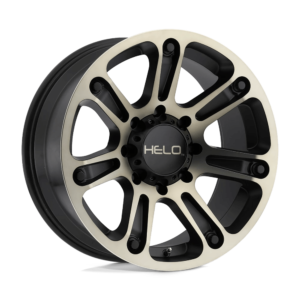 Helo HE904 18X9 0 SATIN BLACK MACHINED DARK TINT HE90489087900