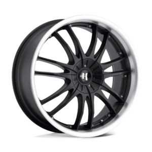 Helo HE845 17X7.5 42 GLOSS BLACK MACHINED HE84577504342