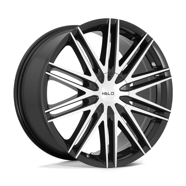 Helo HE880 17X7.5 42 GLOSS BLACK MACHINED FACE HE88077500342