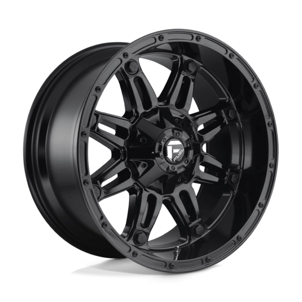 Fuel 1PC D625 HOSTAGE 18X9 1 GLOSS BLACK D62518909850US