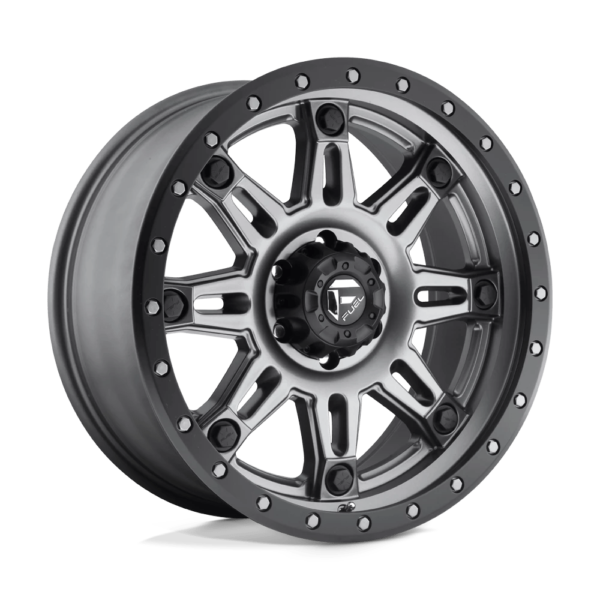 Fuel 1PC D568 HOSTAGE III 18X9 20 MATTE GUN METAL BLACK BEAD RING D56818908357
