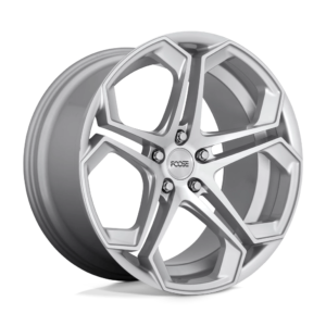 Foose 1PC F170 IMPALA 20X10.5 40 GLOSS SILVER MACHINED F170200565+40