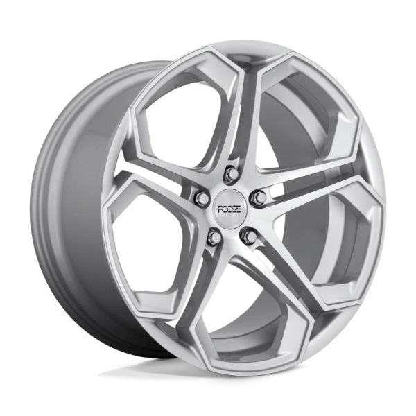 Foose 1PC F170 IMPALA 20X10.5 40 GLOSS SILVER MACHINED F170200565+40