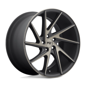 Niche 1PC M163 INVERT 20X9 35 MATTE BLACK MACHINED RING M163209021+35