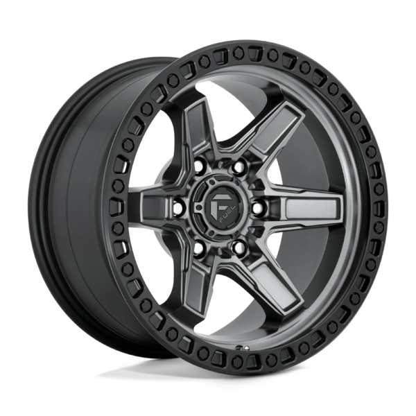 Fuel 1PC D698 KICKER 18X9 1 MATTE GUN METAL BLACK BEAD RING D69818908950
