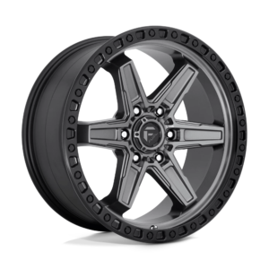 Fuel 1PC D698 KICKER 20X9 20 MATTE GUN METAL BLACK BEAD RING D69820908757