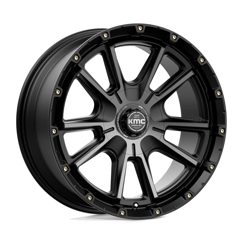 KMC KM100 SYNC 20X9 18 SATIN BLACK WITH GRAY TINT KM10029067418