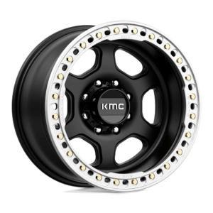 KMC KM233 HEX BEADLOCK 20X10 -48 SATIN BLACK KM23321080748N