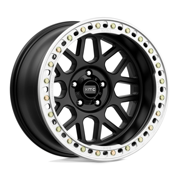 KMC KM235 GRENADE CRAWL BEADLOCK 20X10 -48 SATIN BLACK KM23521050748N