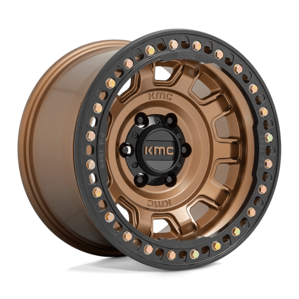 KMC KM236 TANK BEADLOCK 17X9 -38 MATTE BRONZE KM23679050638N