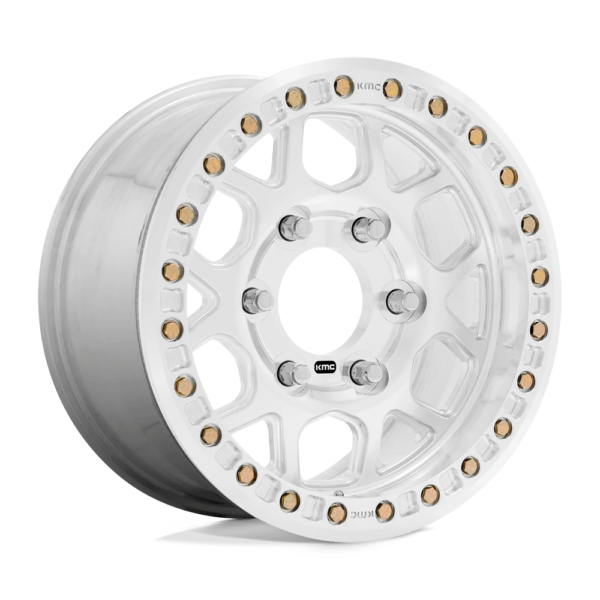 KMC KM444 MESA FORGED BEADLOCK 17X9 25 RAW MACHINED KM44479085525