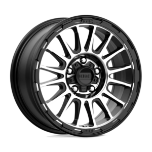 KMC KM542 IMPACT 16X7 30 SATIN BLACK MACHINED KM54267042530