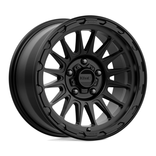 KMC KM542 IMPACT 17X9 18 SATIN BLACK KM54279050718