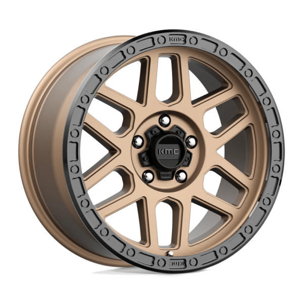 KMC KM544 MESA 18X9 25 MATTE BRONZE WITH BLACK LIP KM54489058625